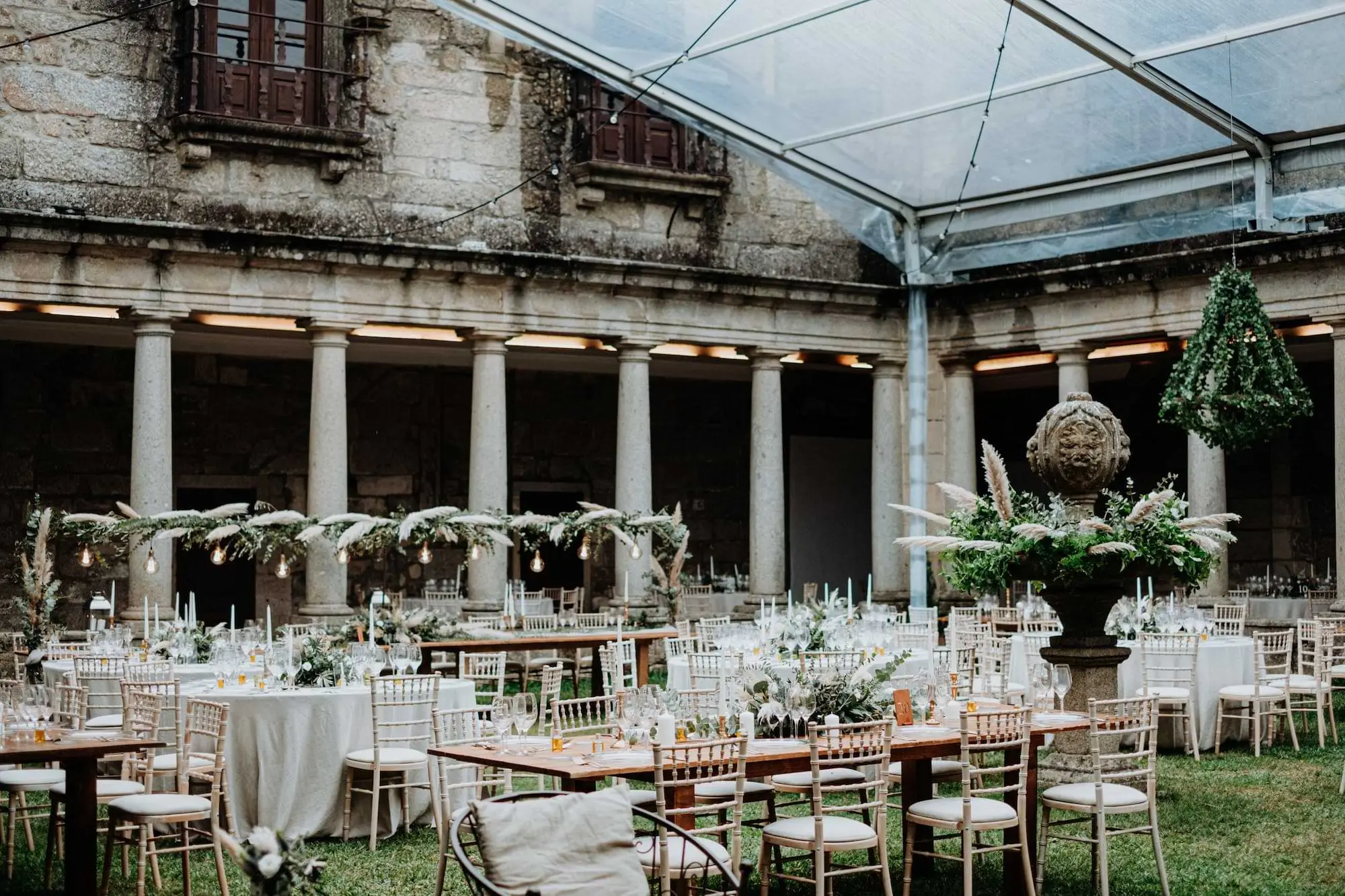 Event decoration at Mosteiro de Landim — 6